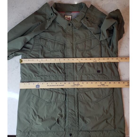 RELWEN Utility Field Jacket Combat Military Inspired Green Men's Size Large - Picture 10 of 16